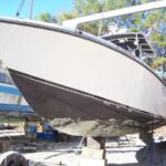 Boat Fiberglass Repair 1
