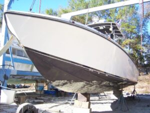 Boat Fiberglass Repair 1