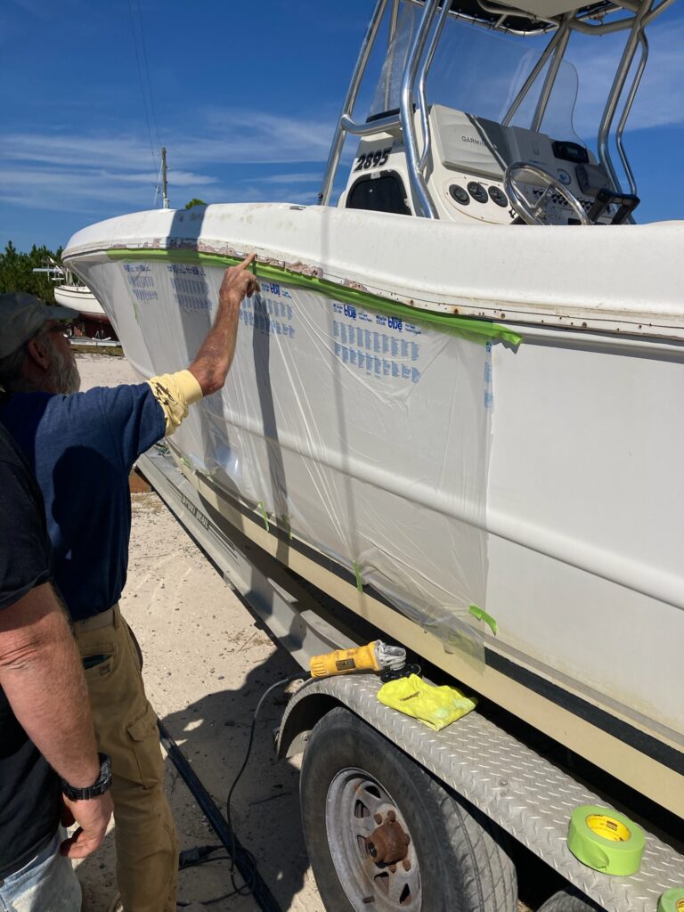 Starting Boat Repair